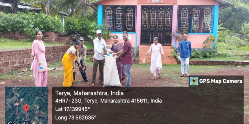 हनुमान मंदिर साफसफाई