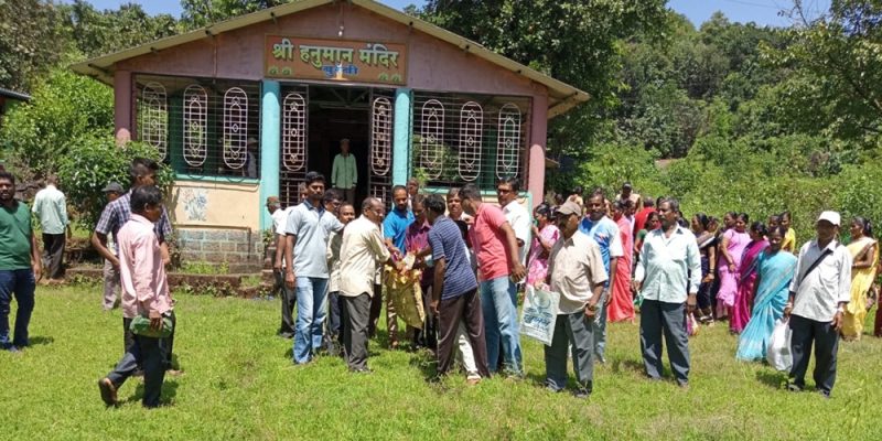 हनुमान मंदिर स्वच्छता मोहीम